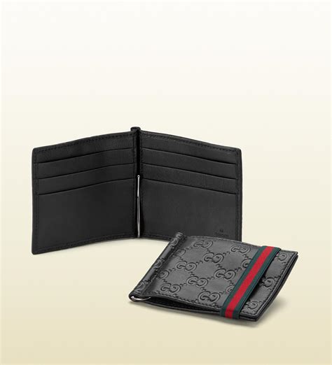 men's gucci wallet with money clip|Gucci men's wallet clearance.